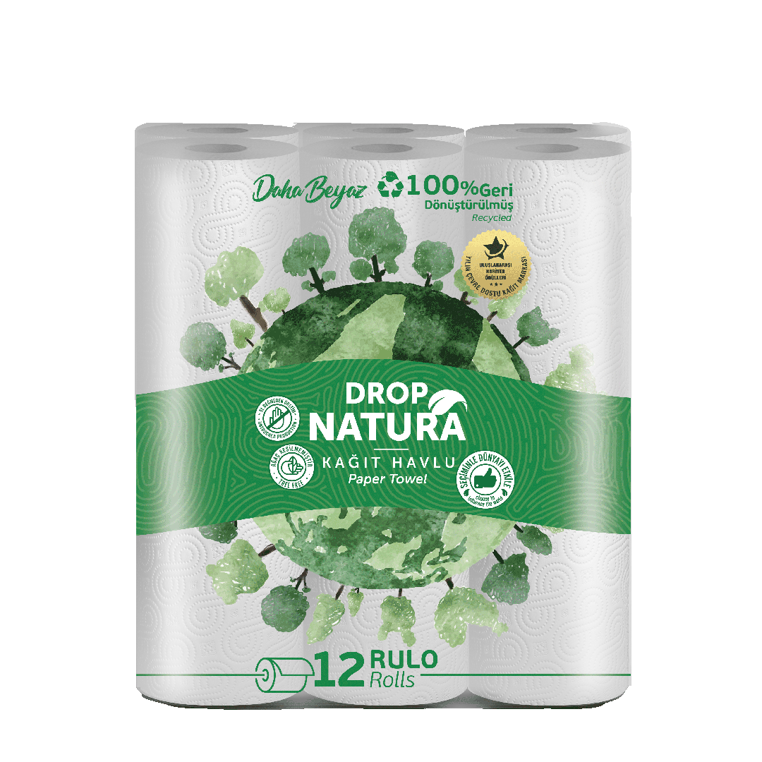 drop natura 12li kağıt havlu