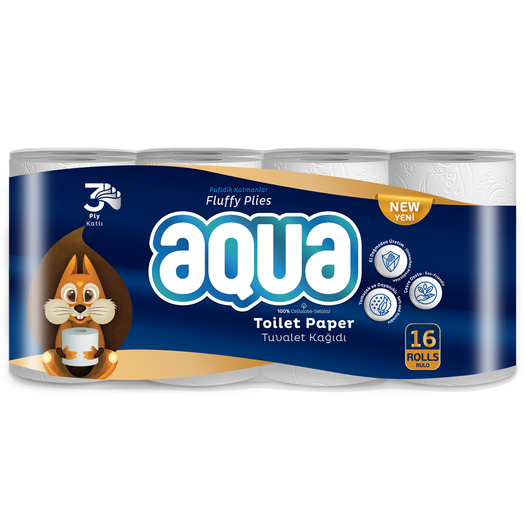 AQUA 16 Toilet Paper