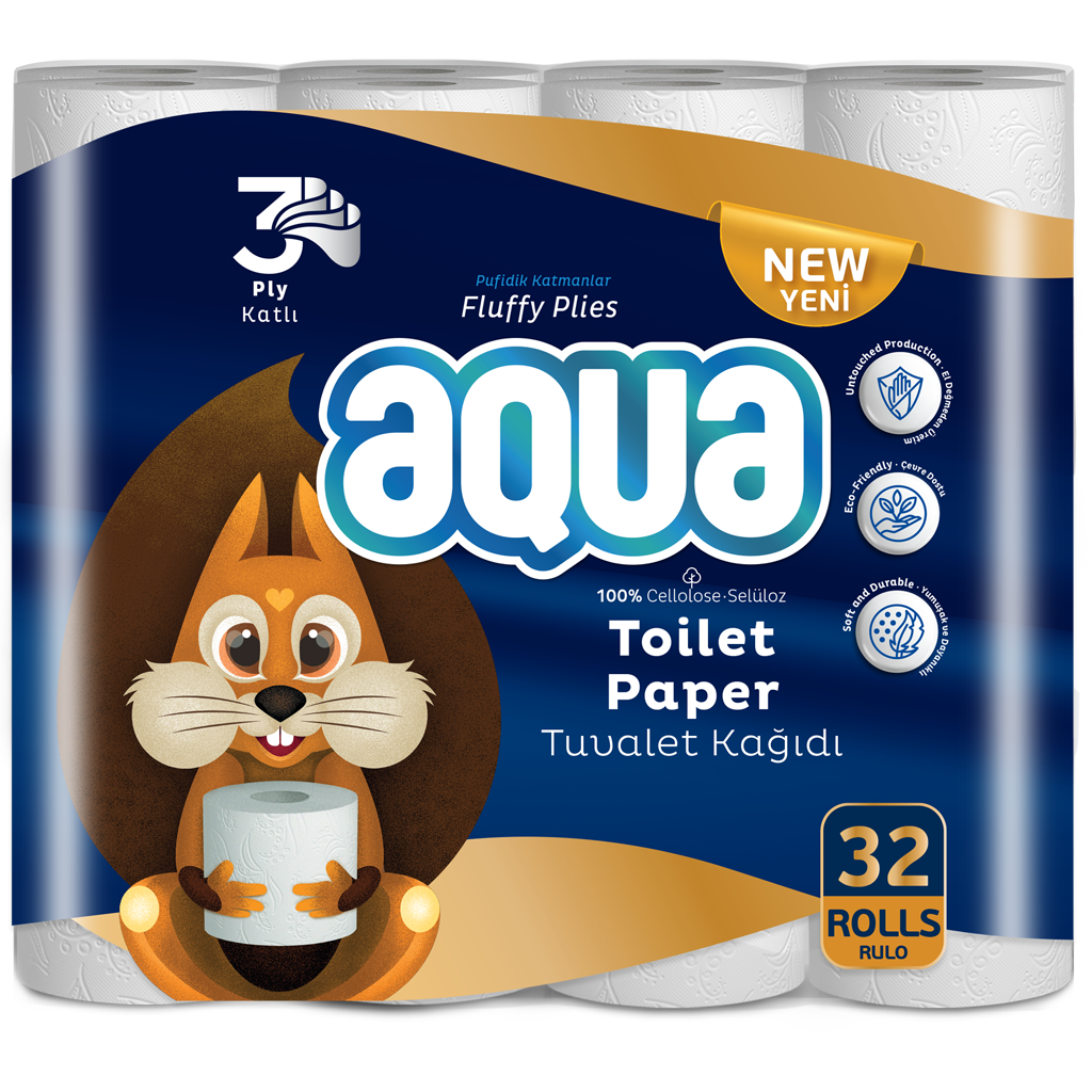 AQUA 32 Toilet Paper