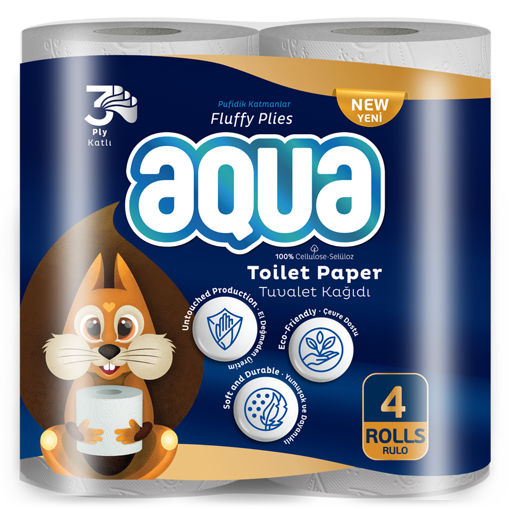 AQUA 4 Toilet Paper