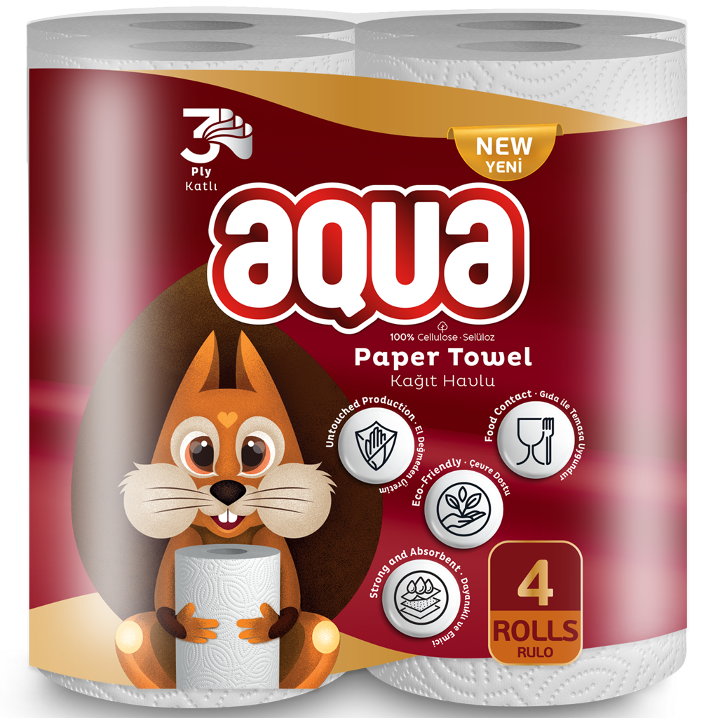 AQUA 4 Paper Towel
