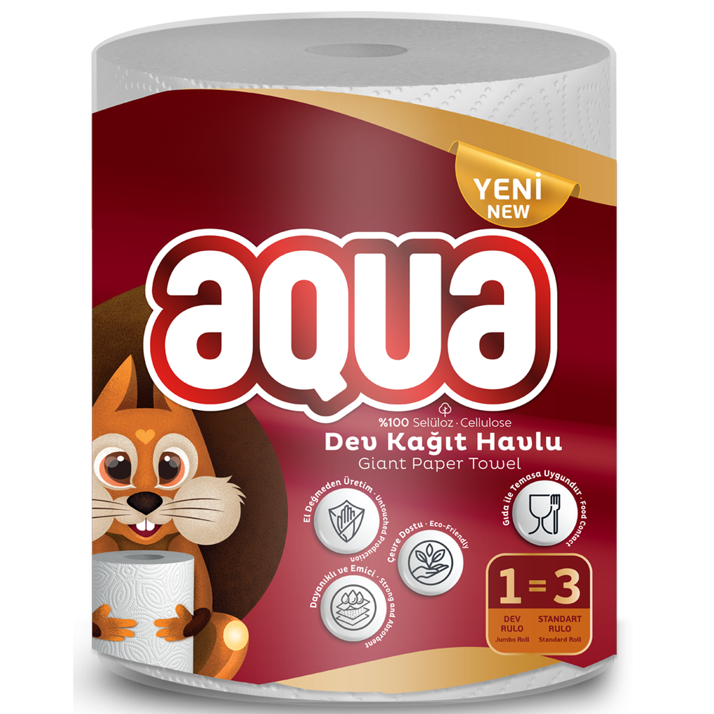 aqua 1-3 Ka��t Havlu